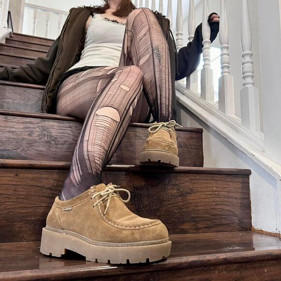 90s grunge platform ankle boots - Picture 2 of 8